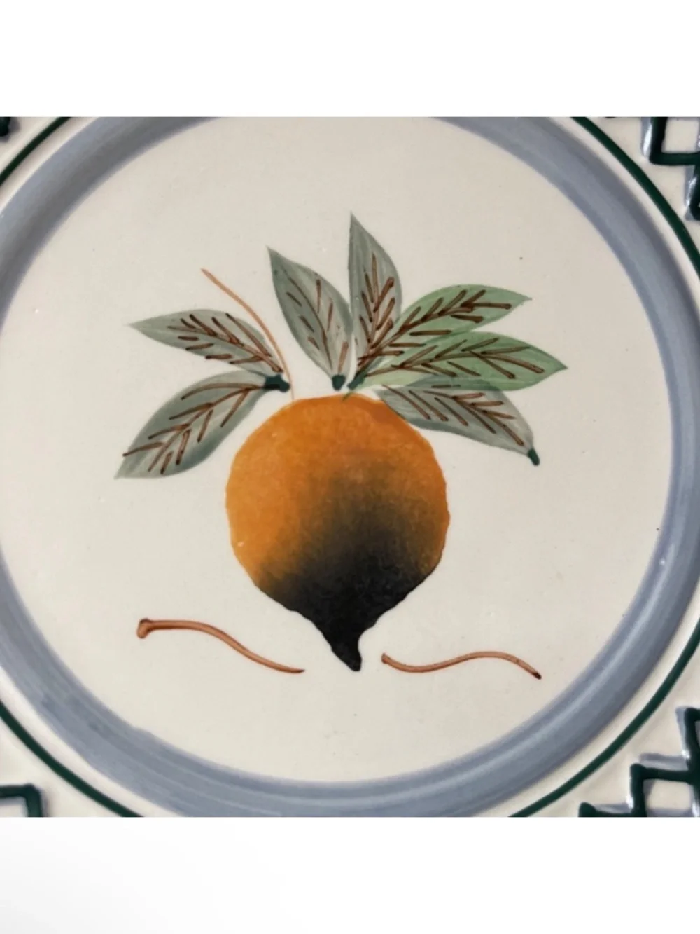 Royal Norfolk Fruit Dessert Plates Set of 3 Lattice Rim Cherry Pear Peach Cerami